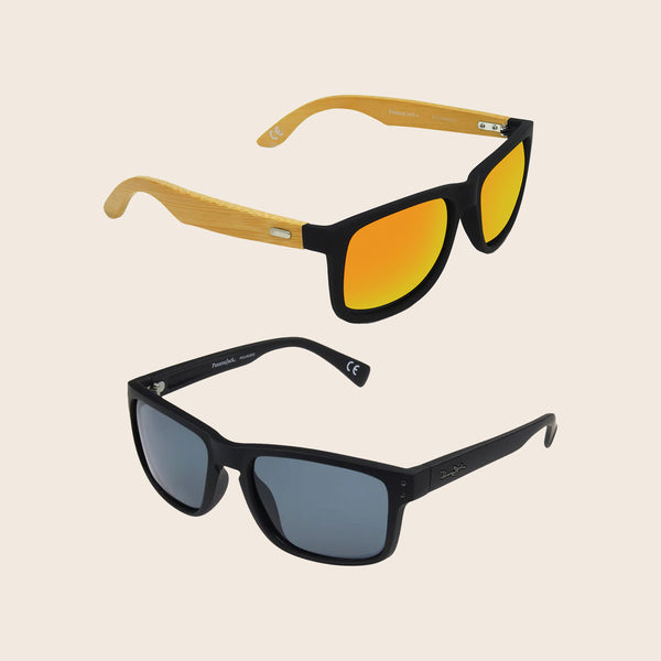 ブリティッシュウォーム　Frank Brothers サイズ42 Double Take Premium Polarized Classic Sunglasses Pack – Panama Jack®