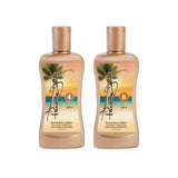 Two bottles of Panama Jack sunscreen lotion with SPF 4 and SPF 8 on a white background.