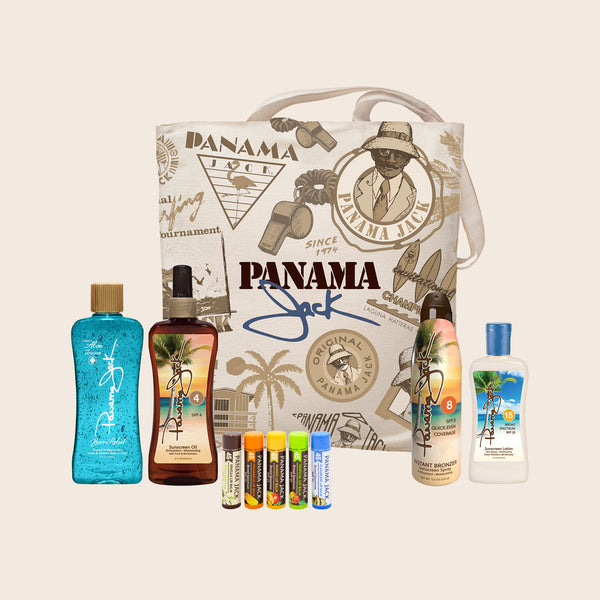 Summer Sun Pack Sunscreen Gift Set, PABA & Gluten Free – Panama Jack®
