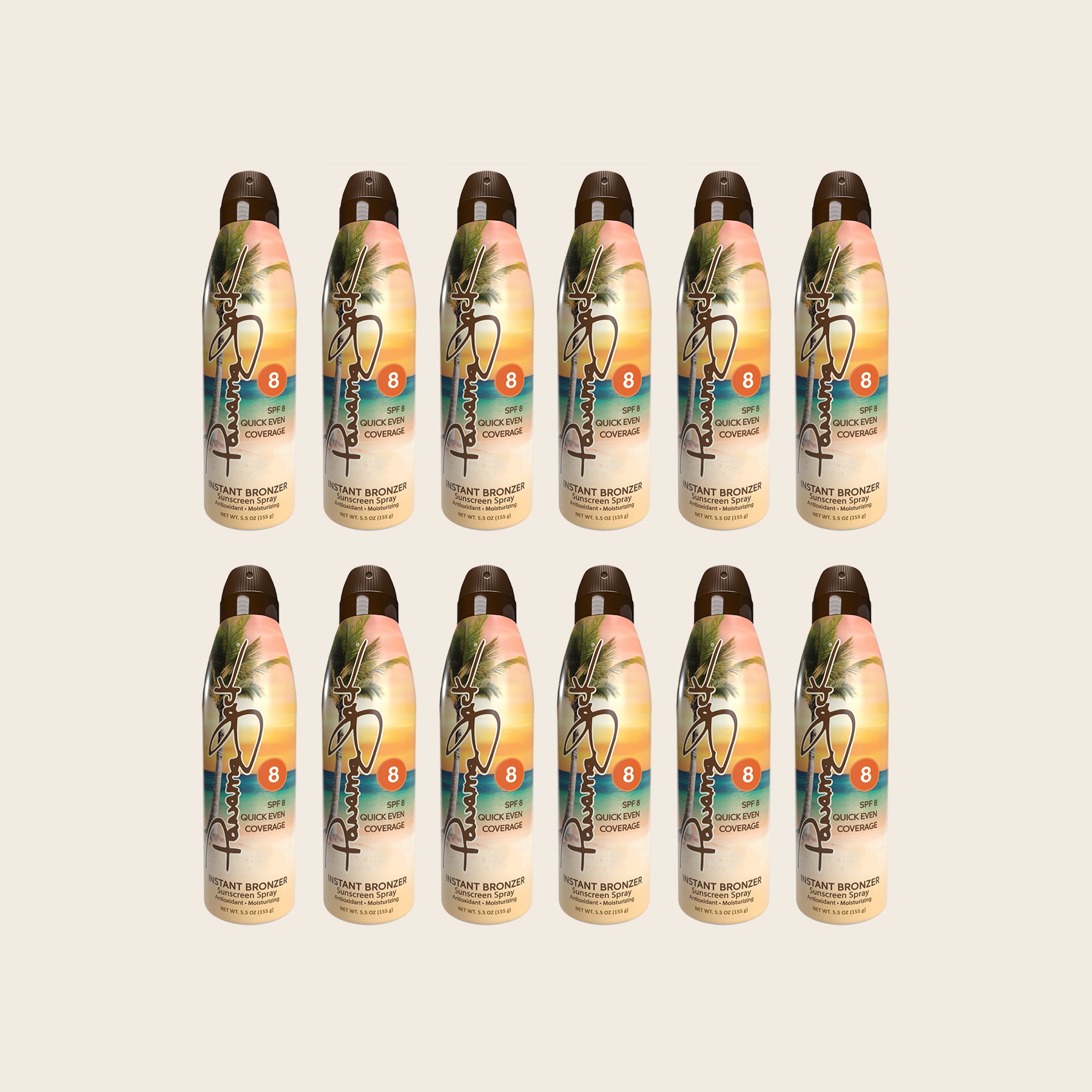 Continuous Spray Bronzer Sunscreen SPF 8