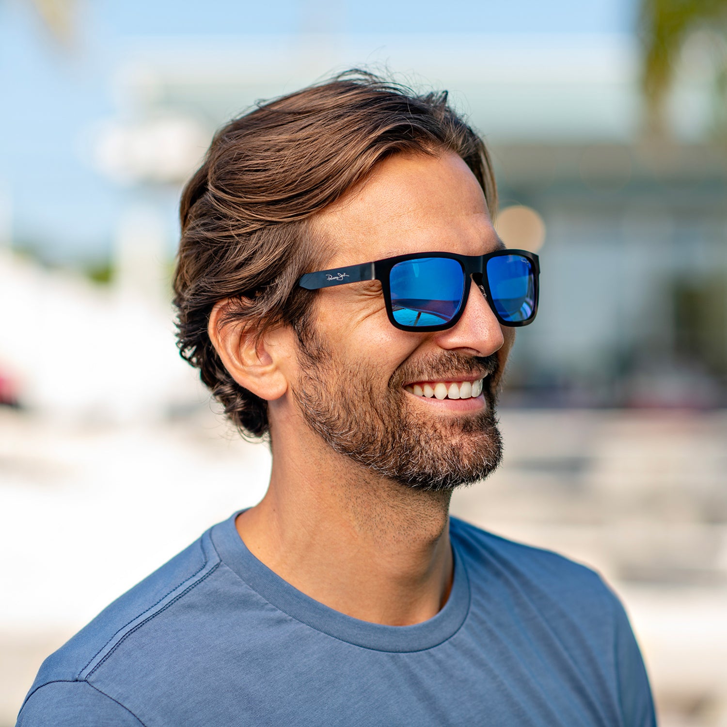 Harbor | Premium Polarized Classic Black Sunglasses