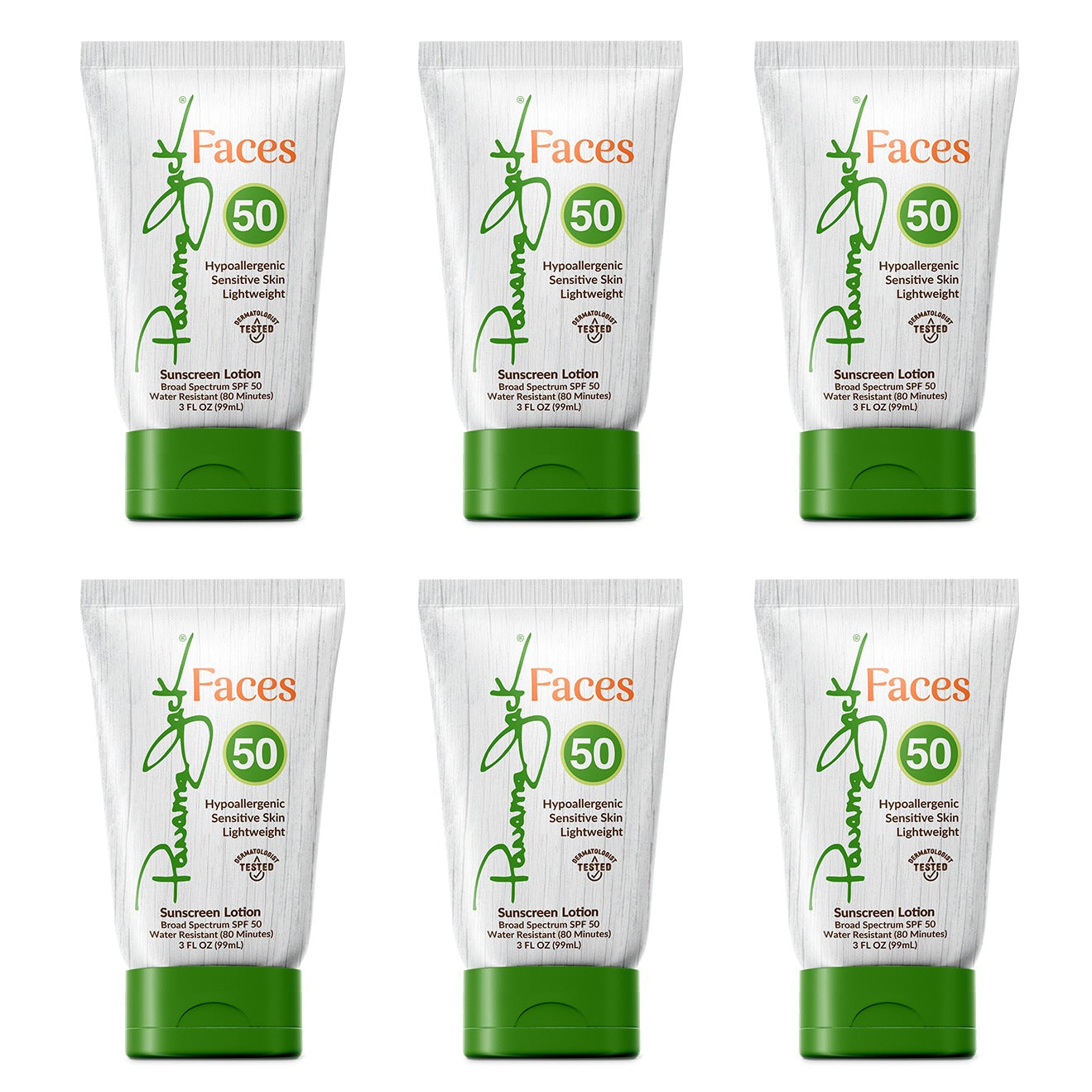 Faces Sunscreen Lotion SPF 50, Oxybenzone, Octinoxate, PABA
