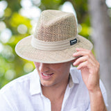Matte Seagrass Safari Hat