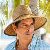 Palm Fiber Lifeguard Hat