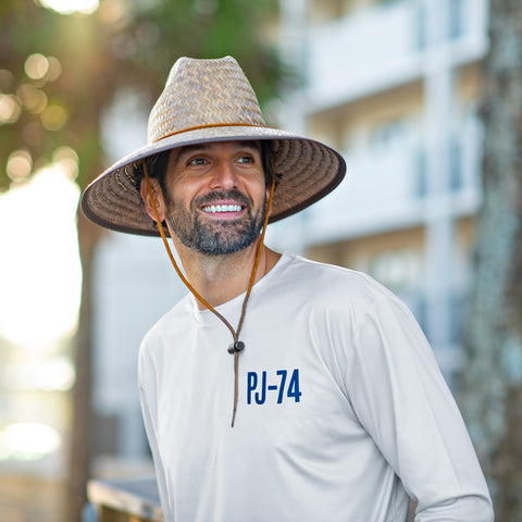 Palm Fiber Lifeguard Hat