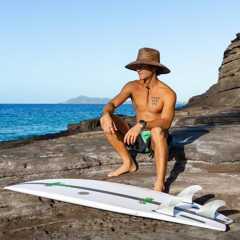 Palm Fiber Lifeguard Hat