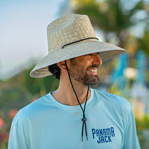 Palm Fiber Lifeguard Hat