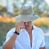 Matte Seagrass Safari Hat