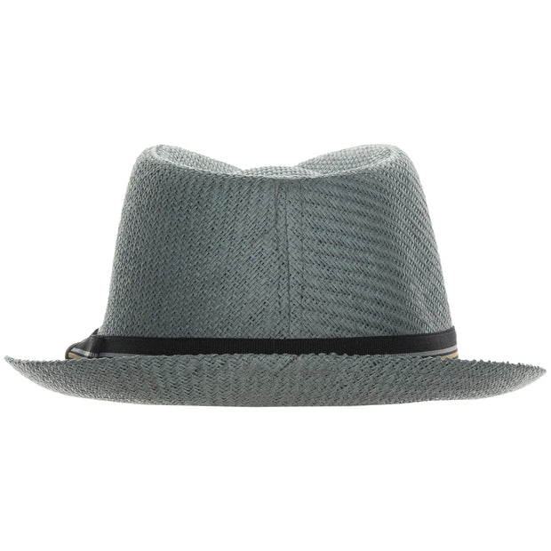 Matte Toyo Bow Band Fedora Hat