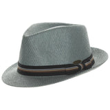 Matte Toyo Bow Band Fedora Hat