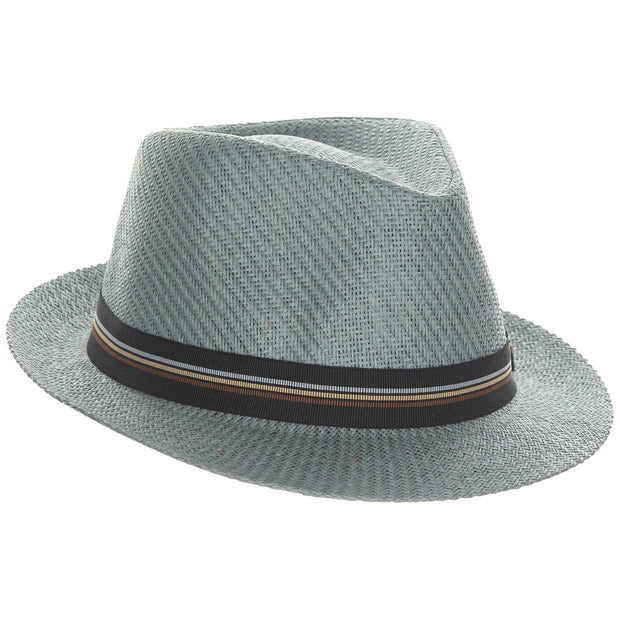 Matte Toyo Bow Band Fedora Hat