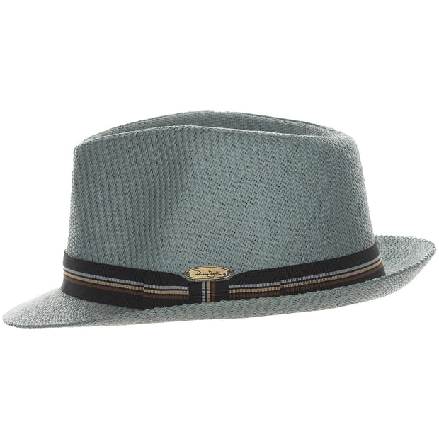 Matte Toyo Bow Band Fedora Hat