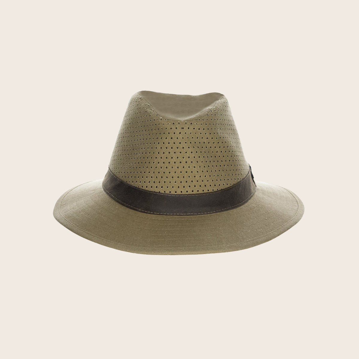 Perforated Packable Safari Hat