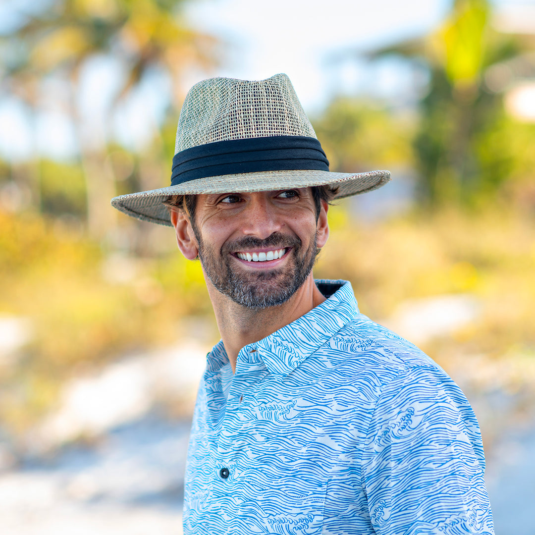 Black panama jack hat online