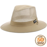 Nylon Mesh Safari Hat