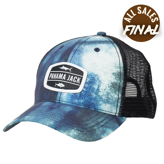 Ocean Blue Snapback Hat - All Sales Final