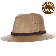 Suede Band Matte Toyo Safari Hat - All Sales Final