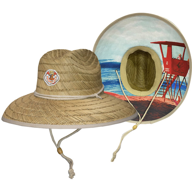 Lifeguard Underbrim Shanghai Rush Straw Hat