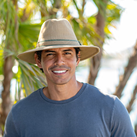 Premium Hemp Safari Hat