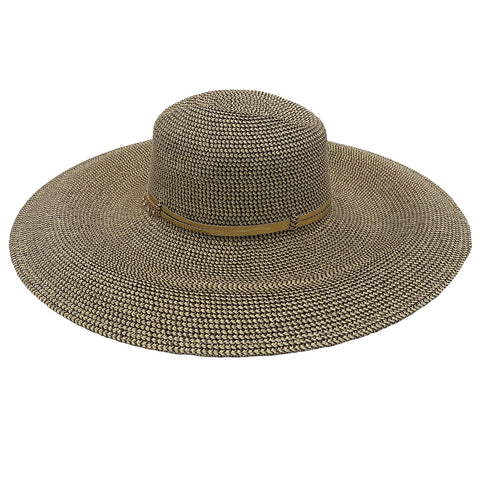 Premium Metallic Gold Paper Braid Straw Hat - All Sales Final