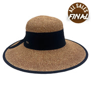 Premium Natural Paper Braid Straw Hat - All Sales Final