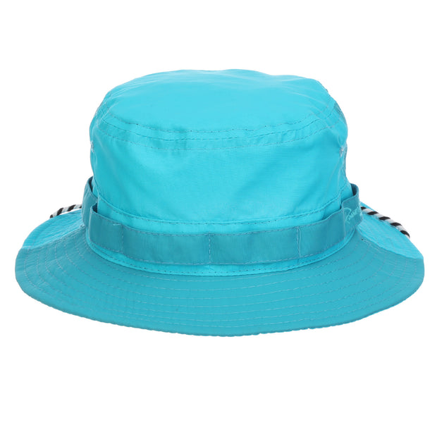 Panama Jack Kids Beach Hat - Lightweight, UPF 50+ Sun Protection (Turquoise)