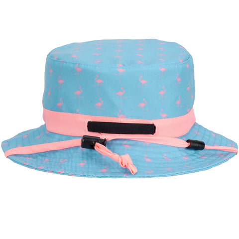 Kids Flamingo Print Sun Protection Bucket Hat