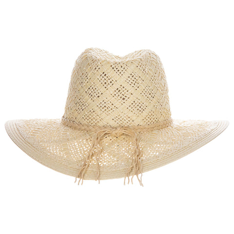 Handwoven Toyo Straw Safari Hat