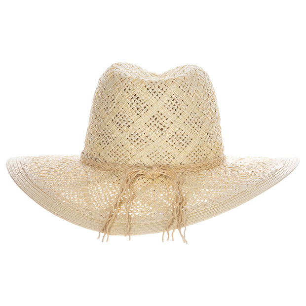 Handwoven Toyo Straw Safari Hat