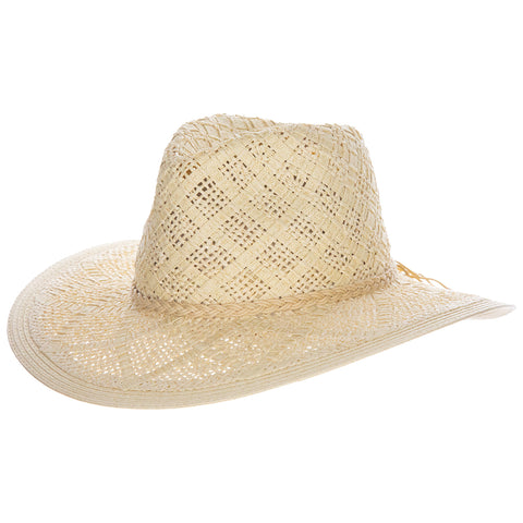 Handwoven Toyo Straw Safari Hat