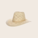 Handwoven Toyo Straw Safari Hat