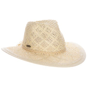 Handwoven Toyo Straw Safari Hat