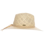 Handwoven Toyo Straw Safari Hat