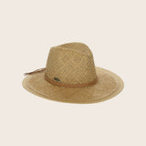 Handwoven Toyo Straw Safari Hat
