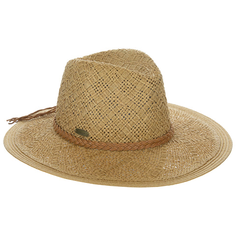 Handwoven Toyo Straw Safari Hat