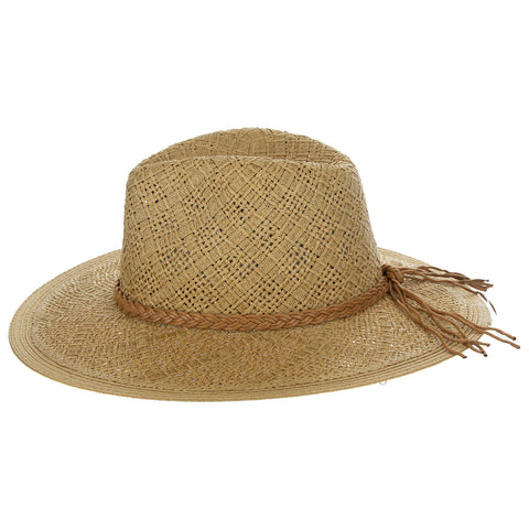 Handwoven Toyo Straw Safari Hat