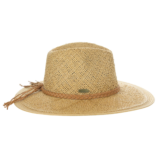 Handwoven Toyo Straw Safari Hat