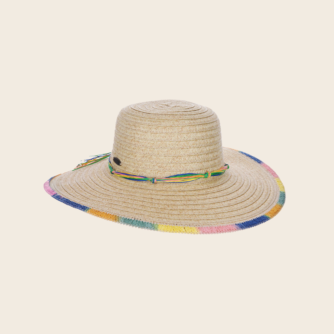 Chapeau de soleil multicolore Marisol