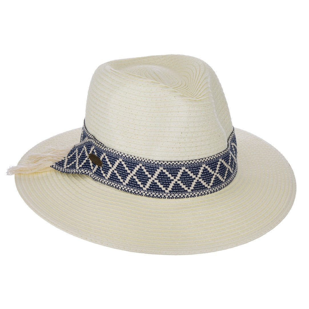 Ines Azure Safari Hat