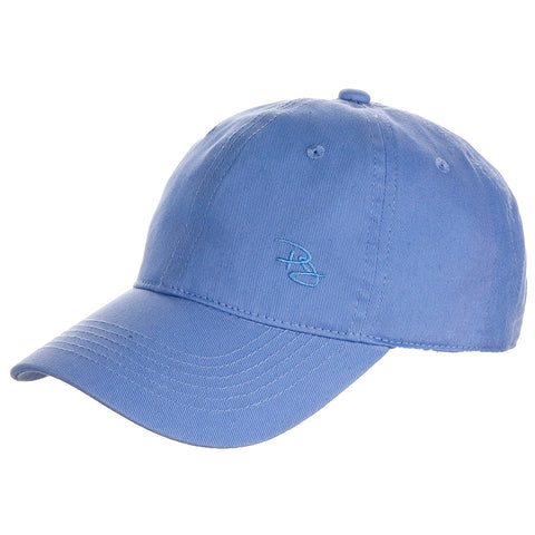 Cotton Unstructured Leather Backstrap Baseball Cap