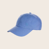 Cotton Unstructured Leather Backstrap Baseball Cap