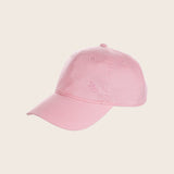 Cotton Unstructured Leather Backstrap Baseball Cap