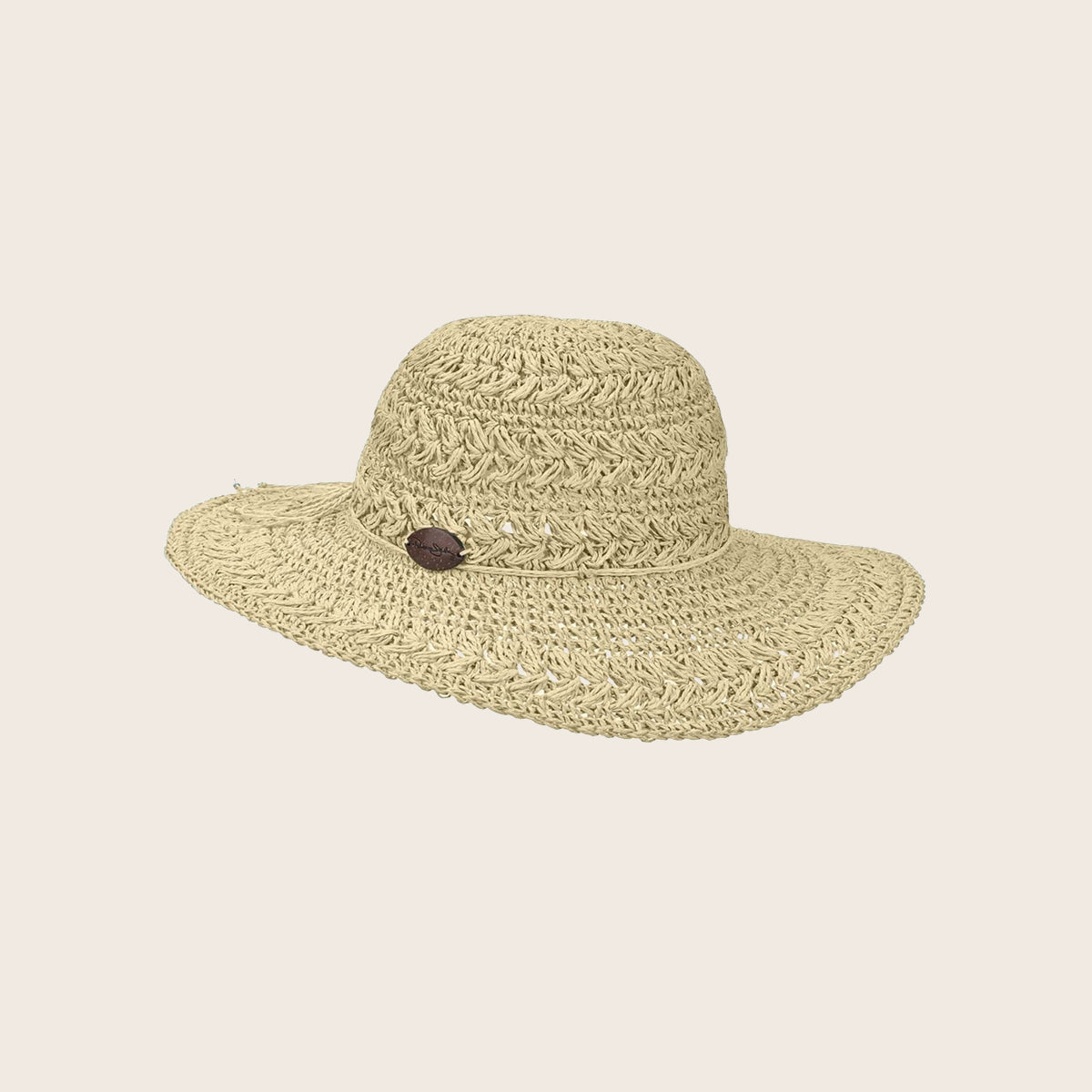 Crocheted Toyo Big Brim Packable Women's Sun Hat – Panama Jack®