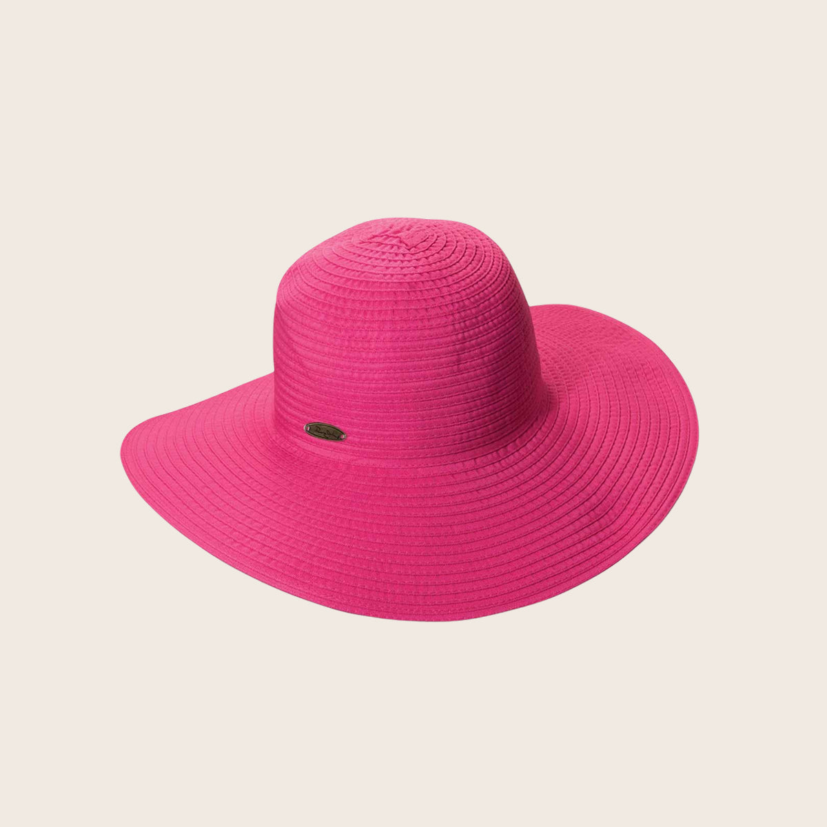 Ribbon Round Crown Sun Hat