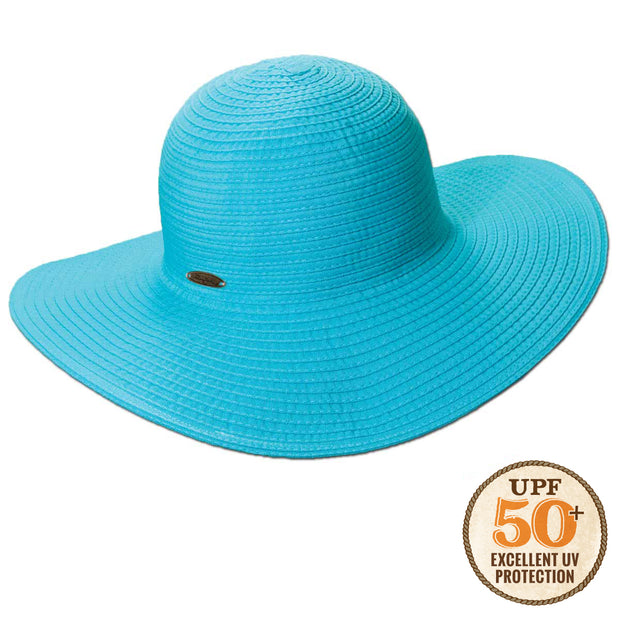 Mega Juniper Taslon UV Sun Hat with Jacquard Ribbon