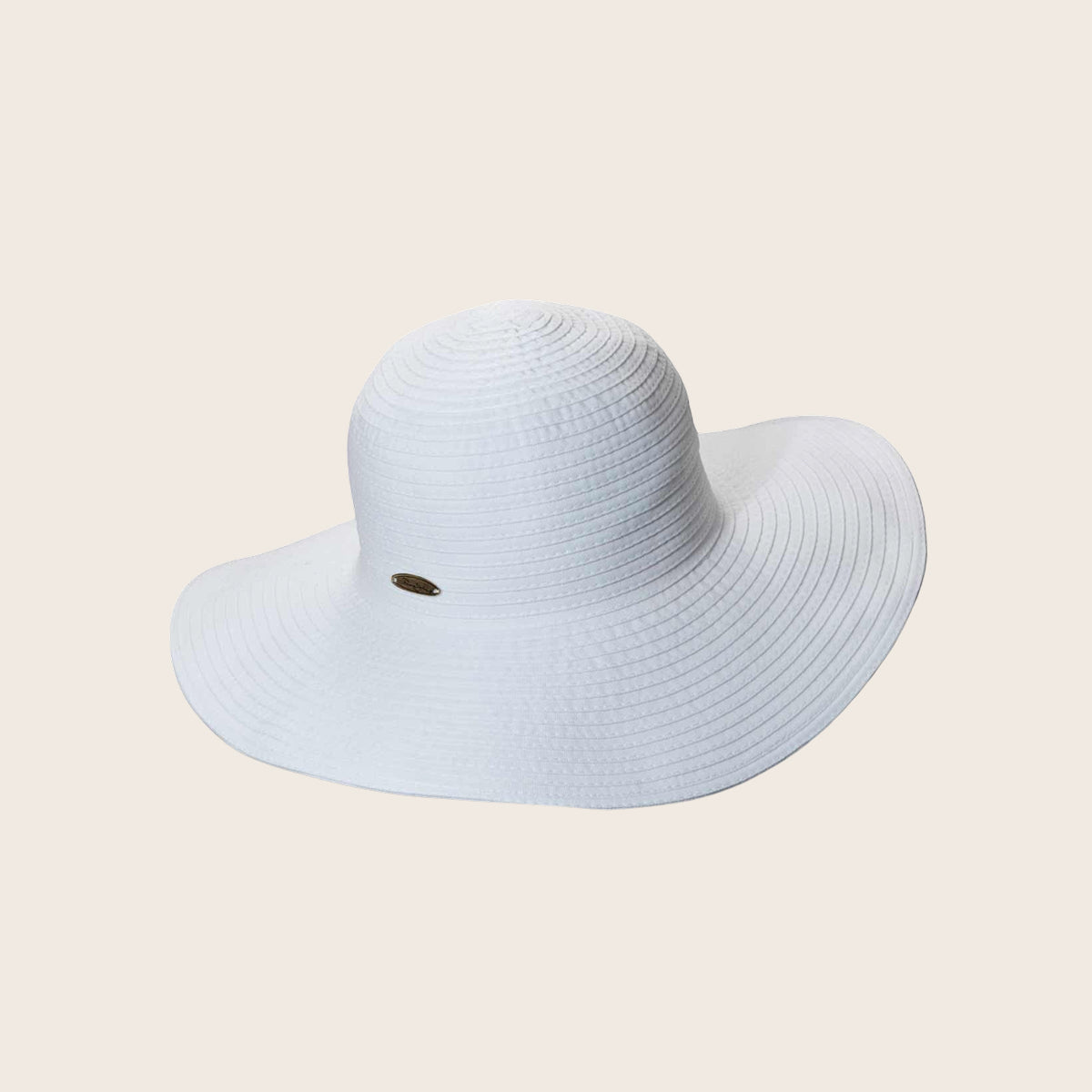 Ribbon Round Crown Sun Hat