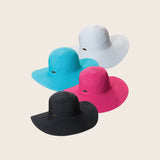 Ribbon Round Crown Sun Hat