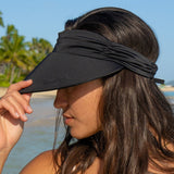 Floating Peak Ruche Sun Visor Hat