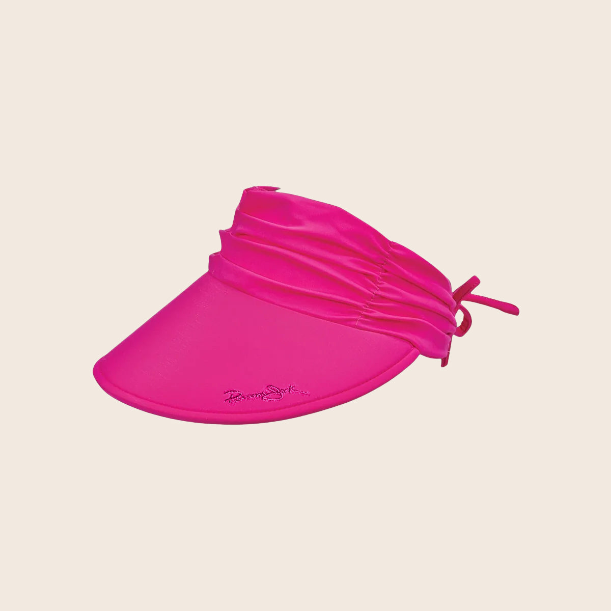 Floating Peak Ruche Sun Visor Hat