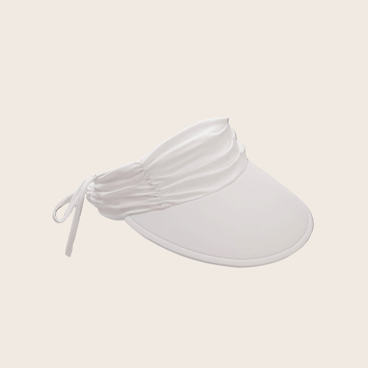 Floating Peak Ruche Sun Visor Hat - Main Image